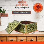 Bhola Mritshilpa Clay Showpiece - CSP-R-03-PT