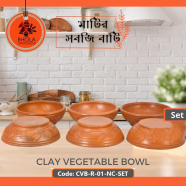 Bhola Mritshilpa Clay Vegetable Bowl icon