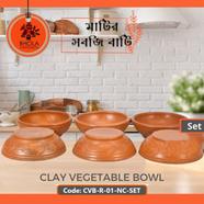 Bhola Mritshilpa Clay Vegetable Bowl