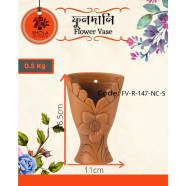 Bhola Mritshilpa Flower Vase - FV-R-147-NC-S