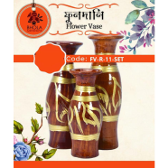 Bhola Mritshilpa Flower Vase - FV-R-11-Set