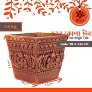 Bhola Mritshilpa Four Angle Tub - TB-R-256-NC