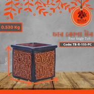 Bhola Mritshilpa Four Angle Tub - TB-R-155-PC