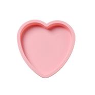 Big Heart And Round Shape Design Silicon Cake Mold (1 pcs) - C006623-1