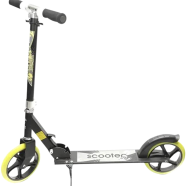 Big Wheel Large Size Scooter - Black and Yellow icon