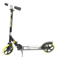 Big Wheel Large Size Scooter - Black and Yellow 