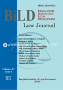 Bild Law Journal Volume-4 (Issue-1)