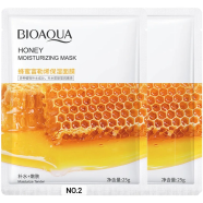 Bioaqua Honey Moisturizing and Nourishing Sheet Mask - 25 gm (Pack of 2) - 296625009389004