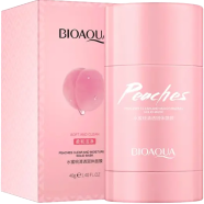 Bioaqua Peach Solid Facial Mask Deep Cleansing Moisturizing Skin Rejuvenation Portable Mask Stick 40g