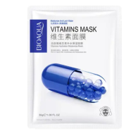 Bioqua Moisturizing and Lock Water Skin Vitamins Mask 30 gm