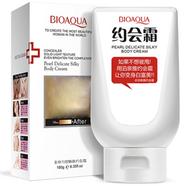 Bioaqua Pearl Delicate Silky Body Cream Feet Women Skin Care Natual Rejuvenates Nutrition Concealer- 180Gm