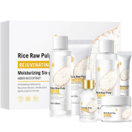 Bioaqua Rice Raw Pulp Skin Care Rejuvenating Set