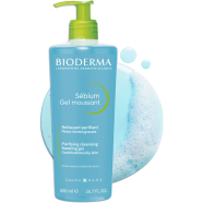 Bioderma – Sébium Foaming Gel – Face and Body Cleanser 500ml