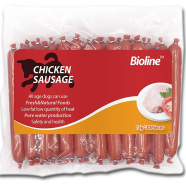 Bioline Dog Sausage Chicken Flavor (15g x 30 Pcs) icon