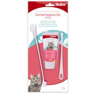 Bioline Toothpaste And Brush Set For Cat 50g
