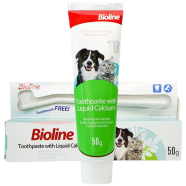 Bioline Toothpaste With Liquid Calgium For Dogs And Cats 50g icon