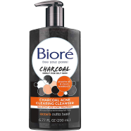 Biore Charcoal Acne Clearing Cleanser 200 ml 
