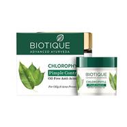 Biotique Bio Chlorophyll Oil Free Anti-Acne Gel and Post For Oily and Acne Prone Skin - 50 g