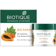 Biotique Bio Papaya Revitalizing Tan Removal Scrub - 75G