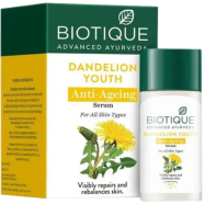 Biotique Dandelion Youth Anti- Ageing Serum - 40 ml