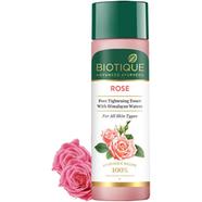 Biotique Pure Rose Water Face Toner - 120ml