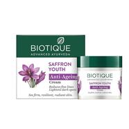 Biotique Saffron Youth Anti-Ageing Cream - 50g