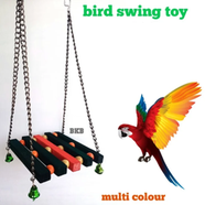 Birds Swing toy for Budgies, Cockatiel, Parrot, Conure, Java, Finch, Canary and Other Small Birds