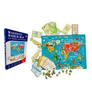 Bitsy Magnetic World Map Puzzle