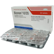 Bizoran 10mg 20mg Tablet 15's Strip