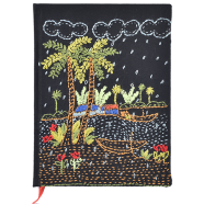 Black Badladine Nakshi Notebook - (NB-N-C-86-1002)