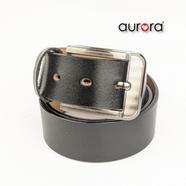 Aurora Black Leather Belt