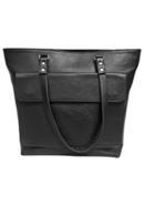 Black Leather Tote Bag SB-LG208 