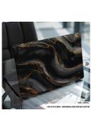 DDecorator Black Marble Texture Laptop Sticker - (LSKN945)