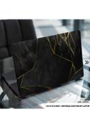 DDecorator Black Marble Texture Laptop Sticker - (LSKN938)