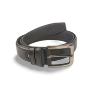 Aurora Black Premium Leather Belt