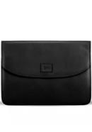 Black Ralphy Premium Leather Laptop Sleeve SB-LC701