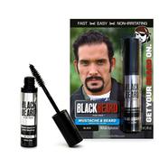 Blackbeard for Men Formula X Instant Mustache and Beard Colour (Black, 1 Pack)