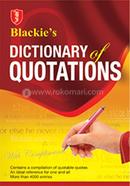 Blackie’s Dictionary of Quotations
