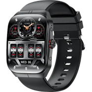 Blisbond Crescent AMOLED Display Bluetooth Calling Smart Watch