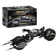 Block Decool – Super Heroes Bat Motorcycle – 7115 image