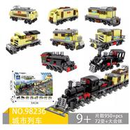 Block Kazi Model 98236 905 pcs Train Set 72 Style 