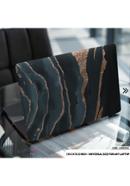 DDecorator Blue Marble Texture Laptop Sticker - (LSKN1042)