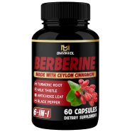 Bmvinvol Berberine With Ceylon Cinnamon - 60 Capsules -523402054