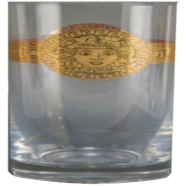 Bohemia Crystal Tumbler Short- W/Stone Gold - 25089/280ABL