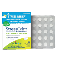 Boiron StressCalm® Meltaway Tablets Unflavored - 60 Meltaway Tablets -523132889