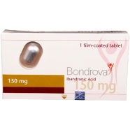 Bondrova (Ibandronic Acid 150 mg) - 1 Film Coated Tablet
