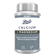 Boots Bones Calcium Plus Magnesium - 180 Tablets