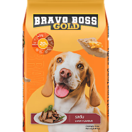 Bravo Boss Gold All Age Dog Food Liver Flavor 10 kg