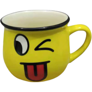 Break Resistant Emoji Mug -Yellow Color - Coffee Mug