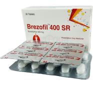 Brezofil SR400 mg 10's Strip Tablet icon